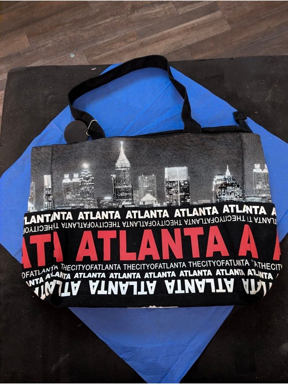 Robin Ruth Atlanta Tote Bag Red/Black